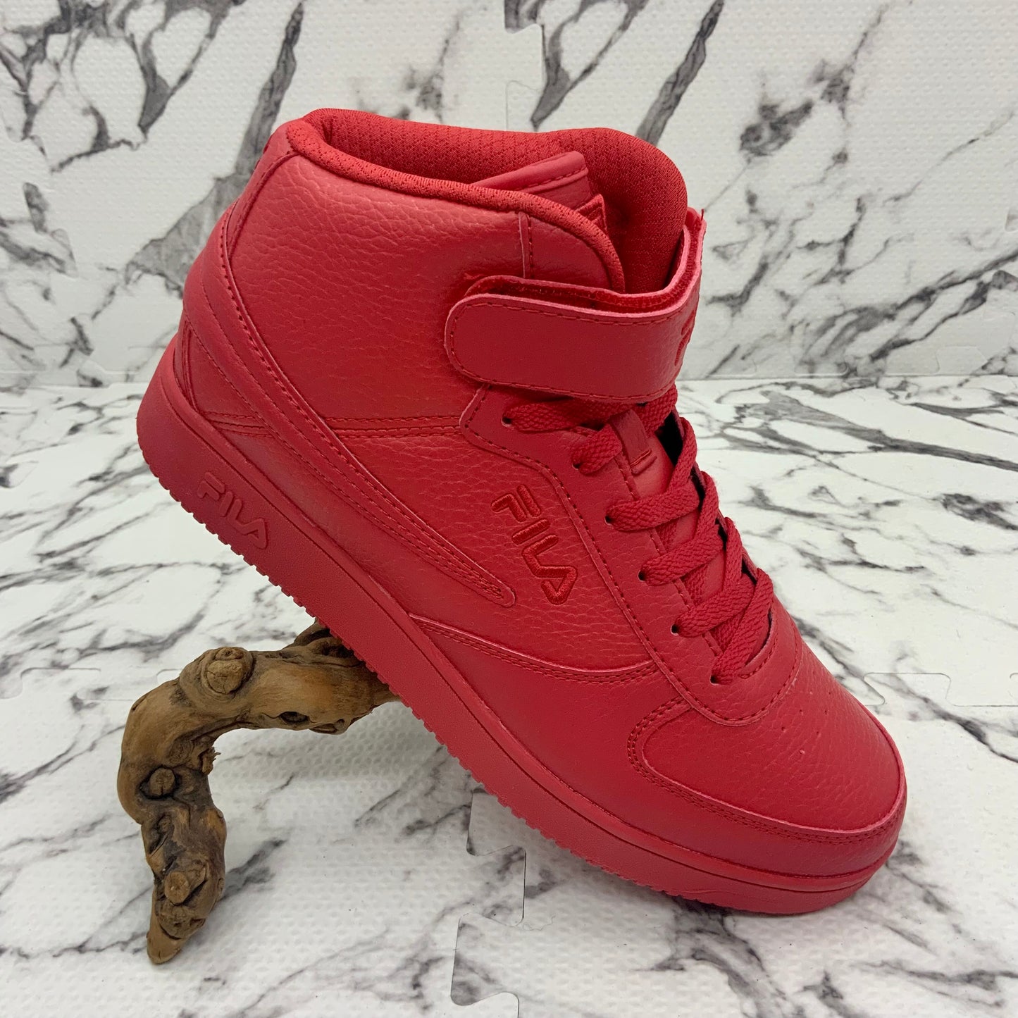 Men's Fila A-High Red Sneakers NWT