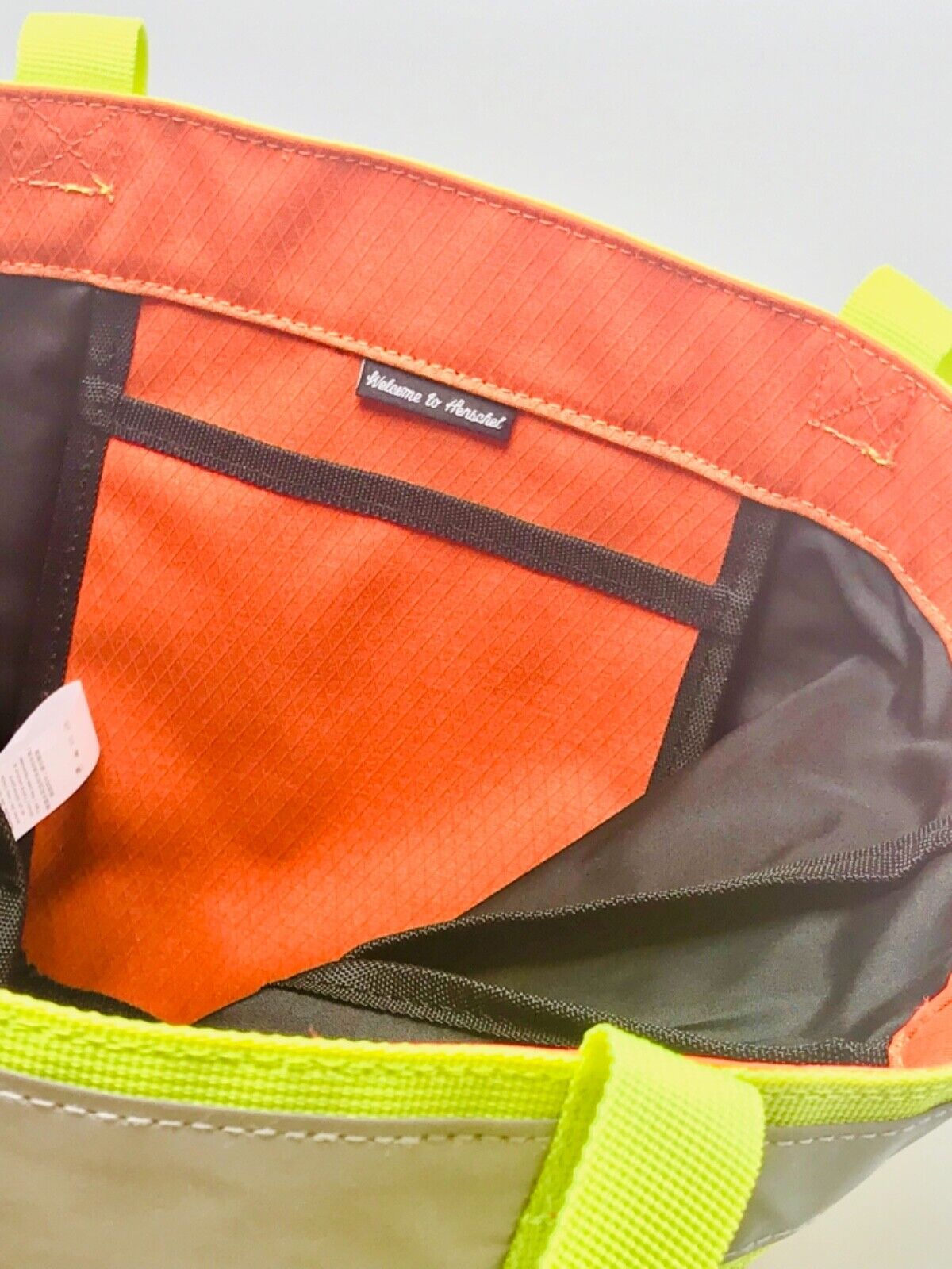 Herschel Neón Orange | Neón Lime Green Warning ⚠️  Handbag 