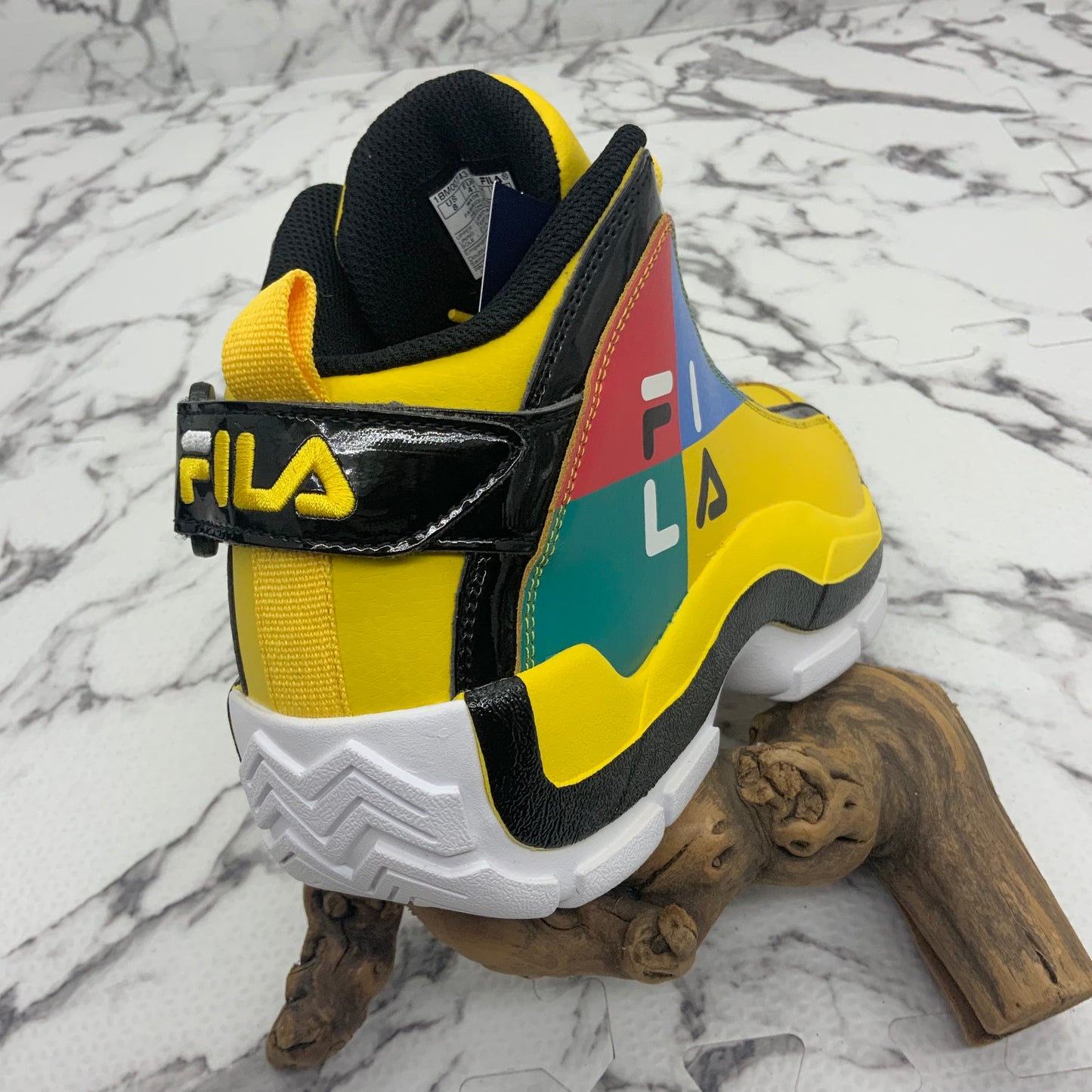 Men’s Fila Grant Hill 2 Festival Yellow | Black | Multicolor Sneakers NWT