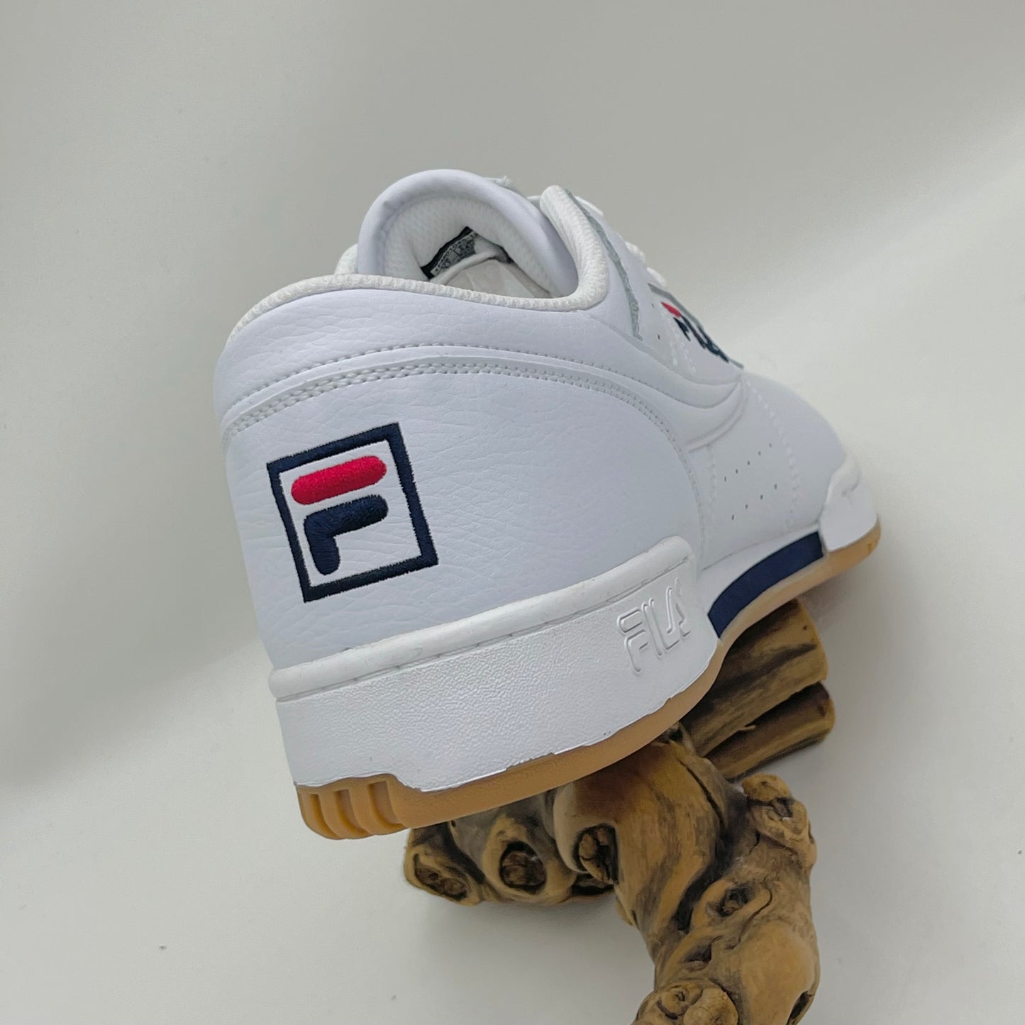 Men's Fila Original Fitness White | Navy Gum Sneakers NWT