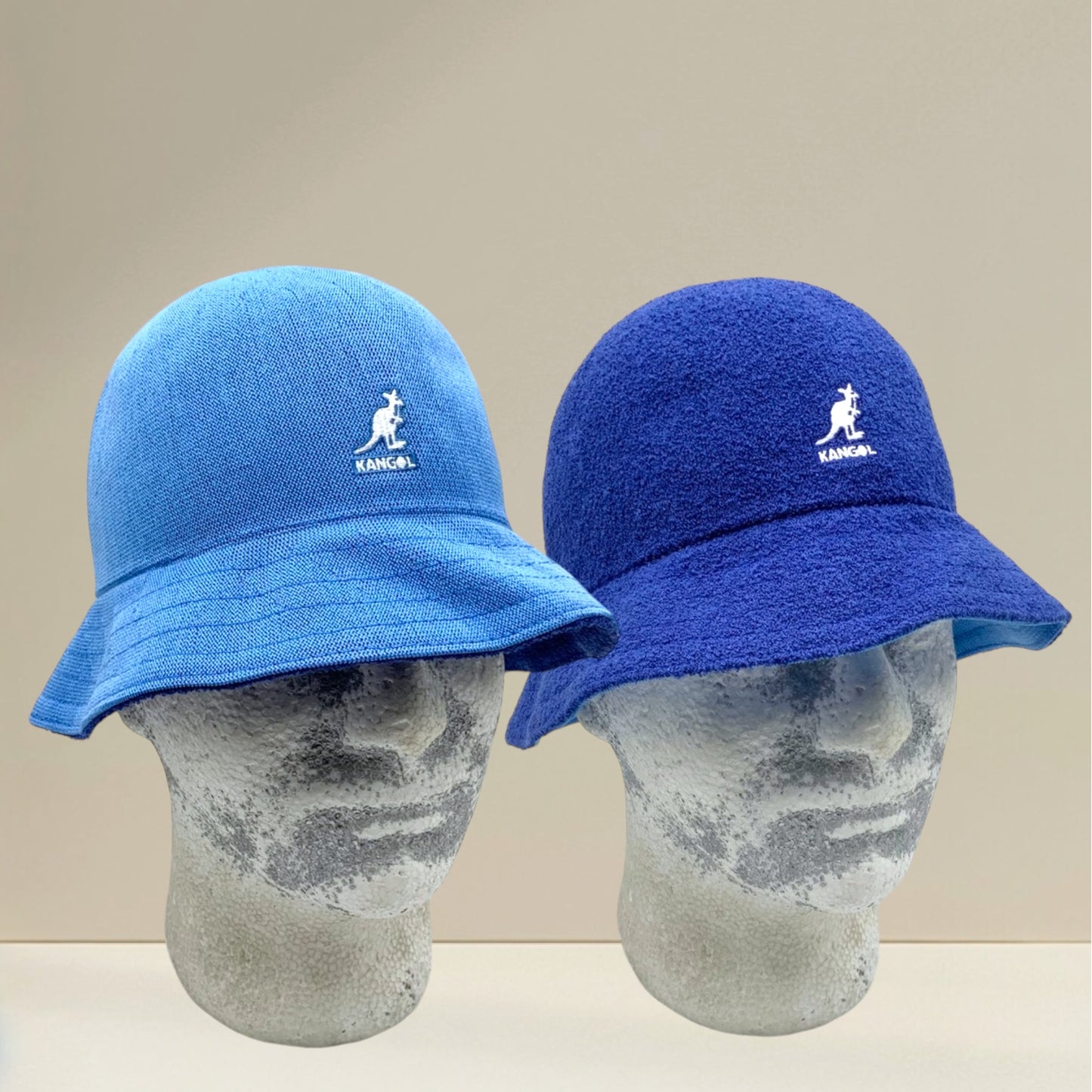 Men's Kangol Flip It Blue | Sky Blue Reversible Casual Bucket Hat NWT