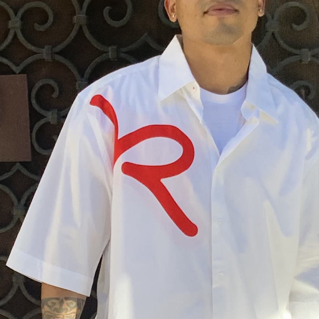 Men’s Rocawear White | Red S/S Button Down Shirts NWT