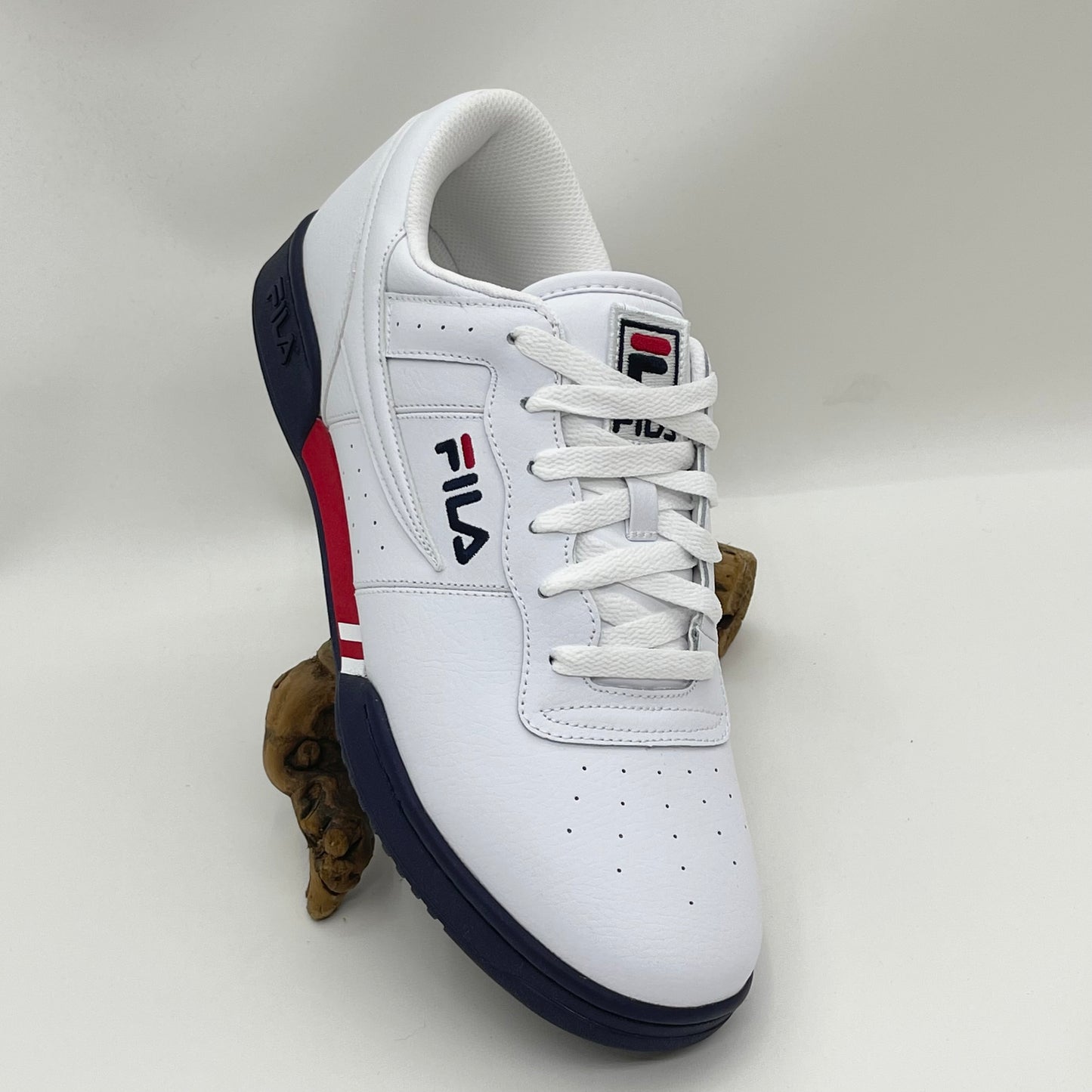 Men's Fila Original Fitness OP White | Navy Sneakers NWT