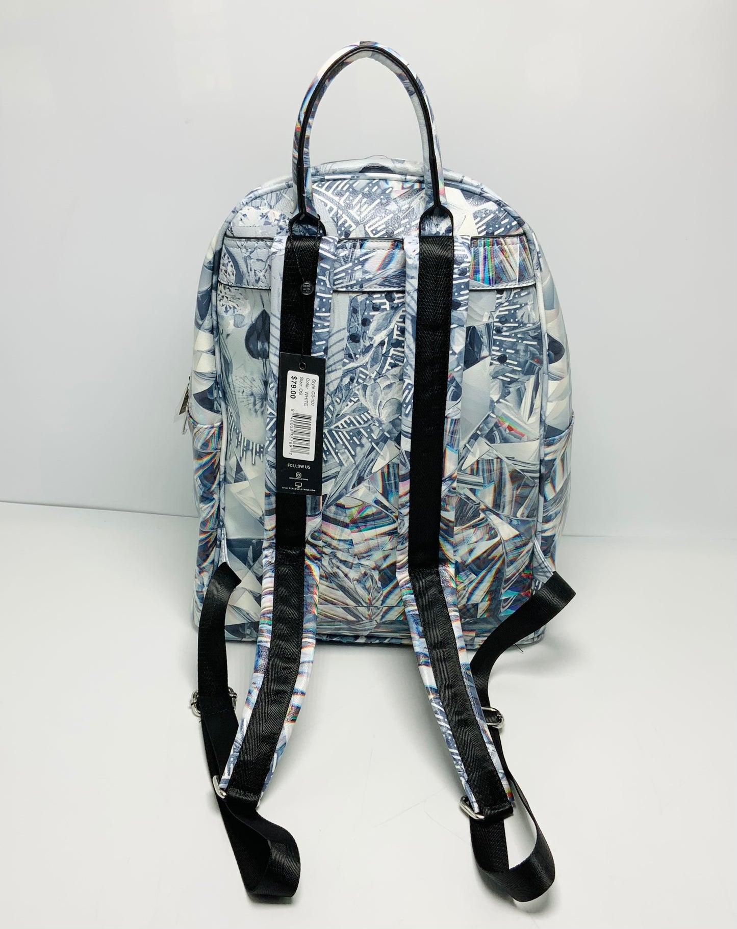 Men’s Reason Diamond Skull Silver | Blue Backpacks NWT