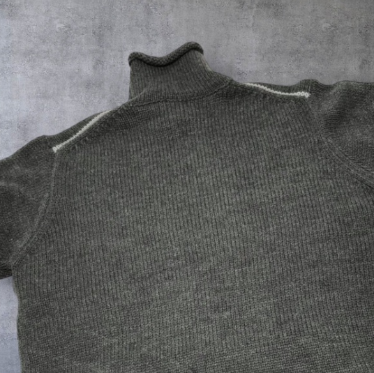 Men's Ecko Charcoal Grey Turtleneck Signature Sweaters NWT