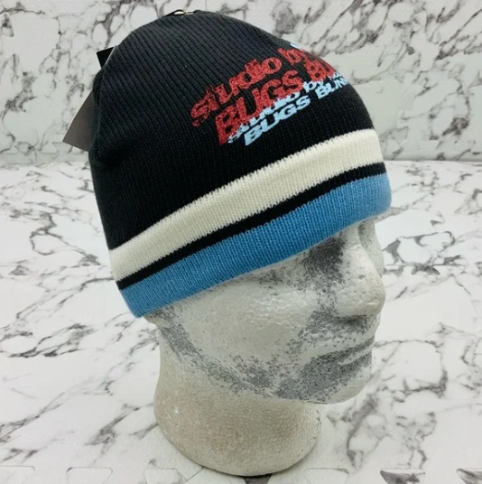 Men's Studio by Southpole Bugs Bunny Black | White | Sky Casual Beanies NWT