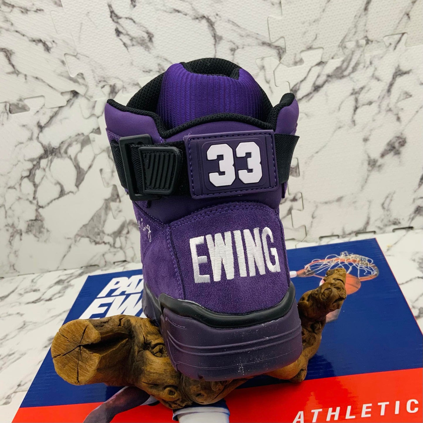 Men’s PATRICK EWING 33 HI OG Purple | Black Sneakers NWT