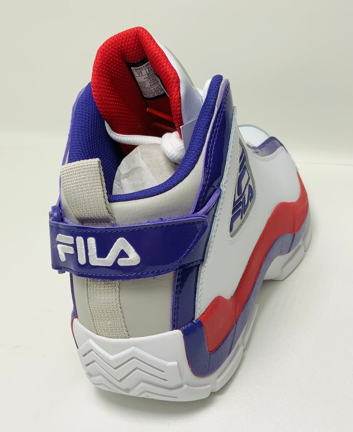 Men’s Fila Grant Hill 2 White | Purple | Red Sneakers NWT