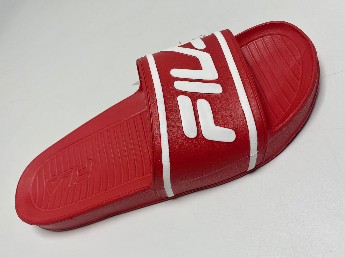 Men’s Fila Sleek Slide St Red Flip Flops NWT