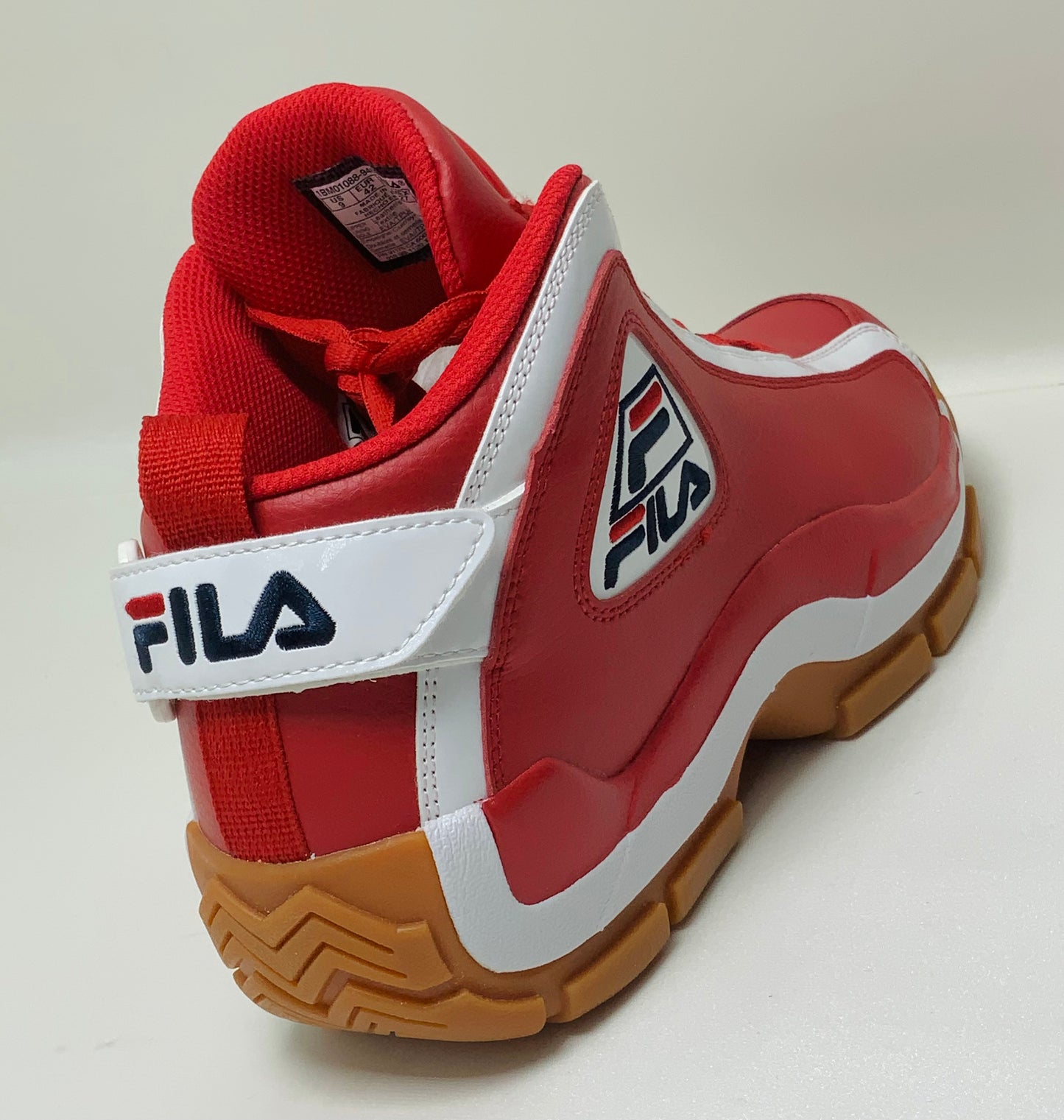 Men’s Fila Grant Hill 2 Red | White | Gum Sneakers NWT