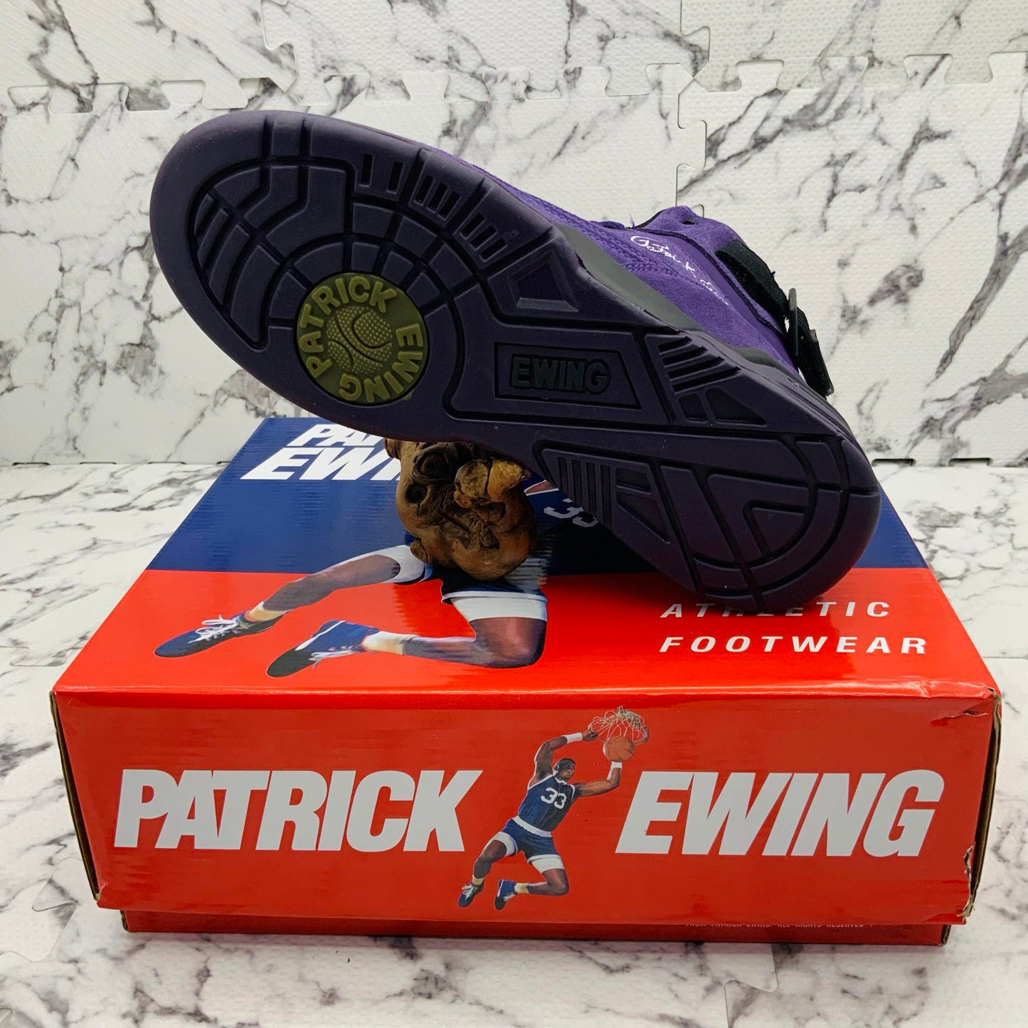 Men’s PATRICK EWING 33 HI OG Purple | Black Sneakers NWT