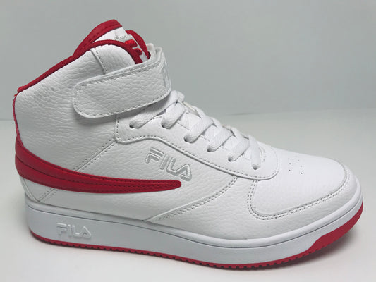 Men's Fila A High White | Red Fashion Sneakers NWT