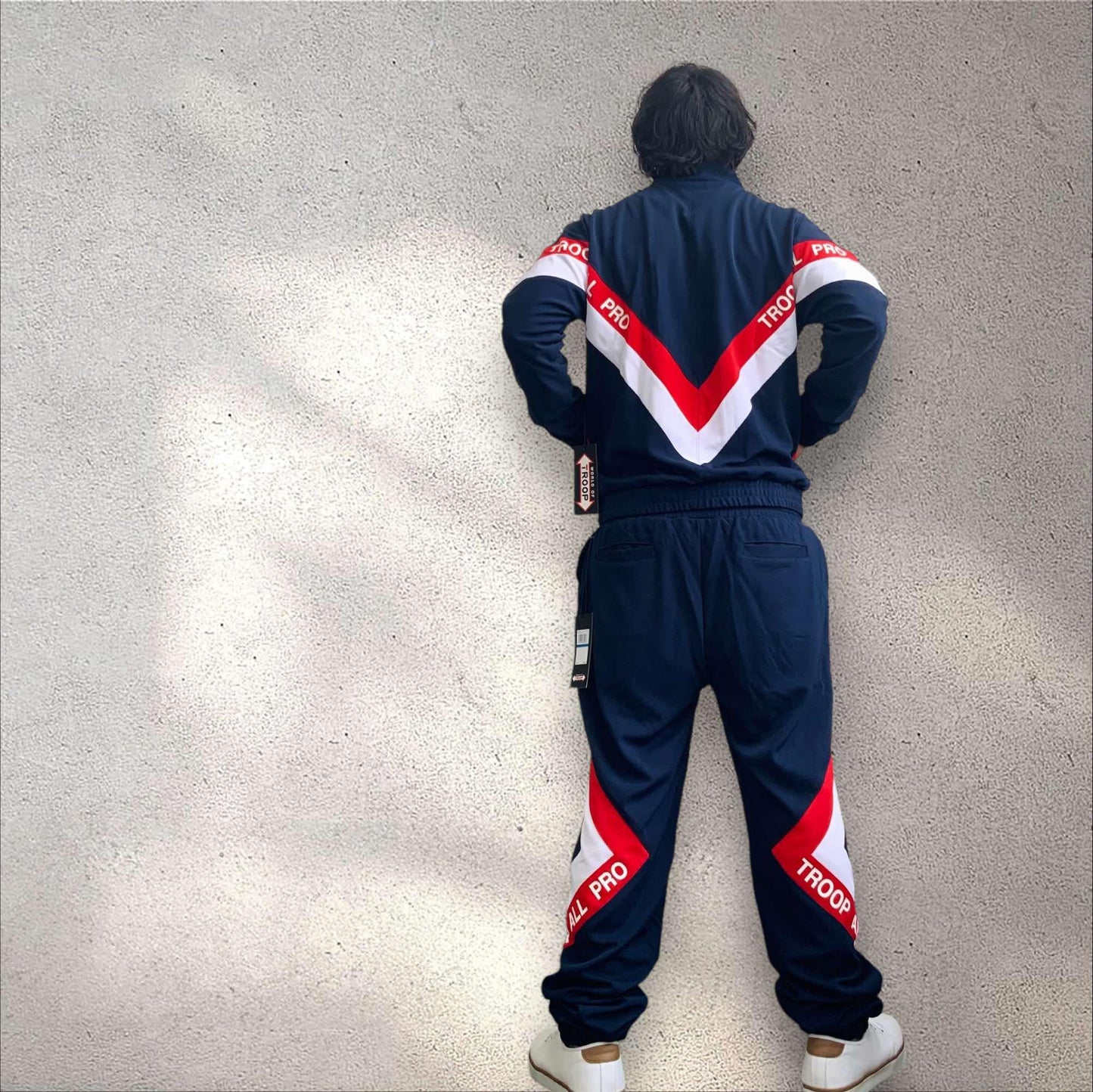 Men’s Troop Navy | Red | White Tracksuit NWT