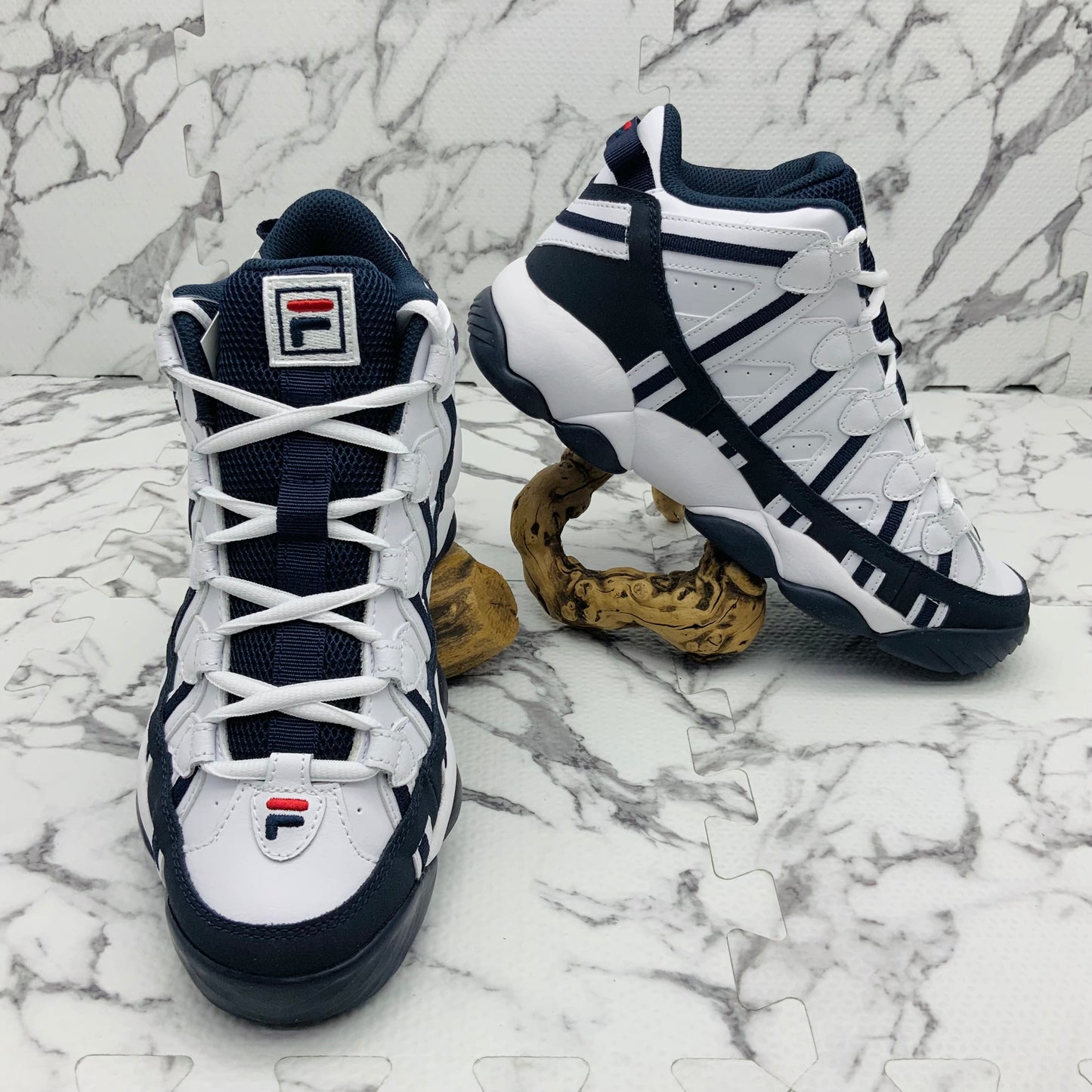 Men’s Fila StackHouse Spahgetti Navy | White Sneakers NWT