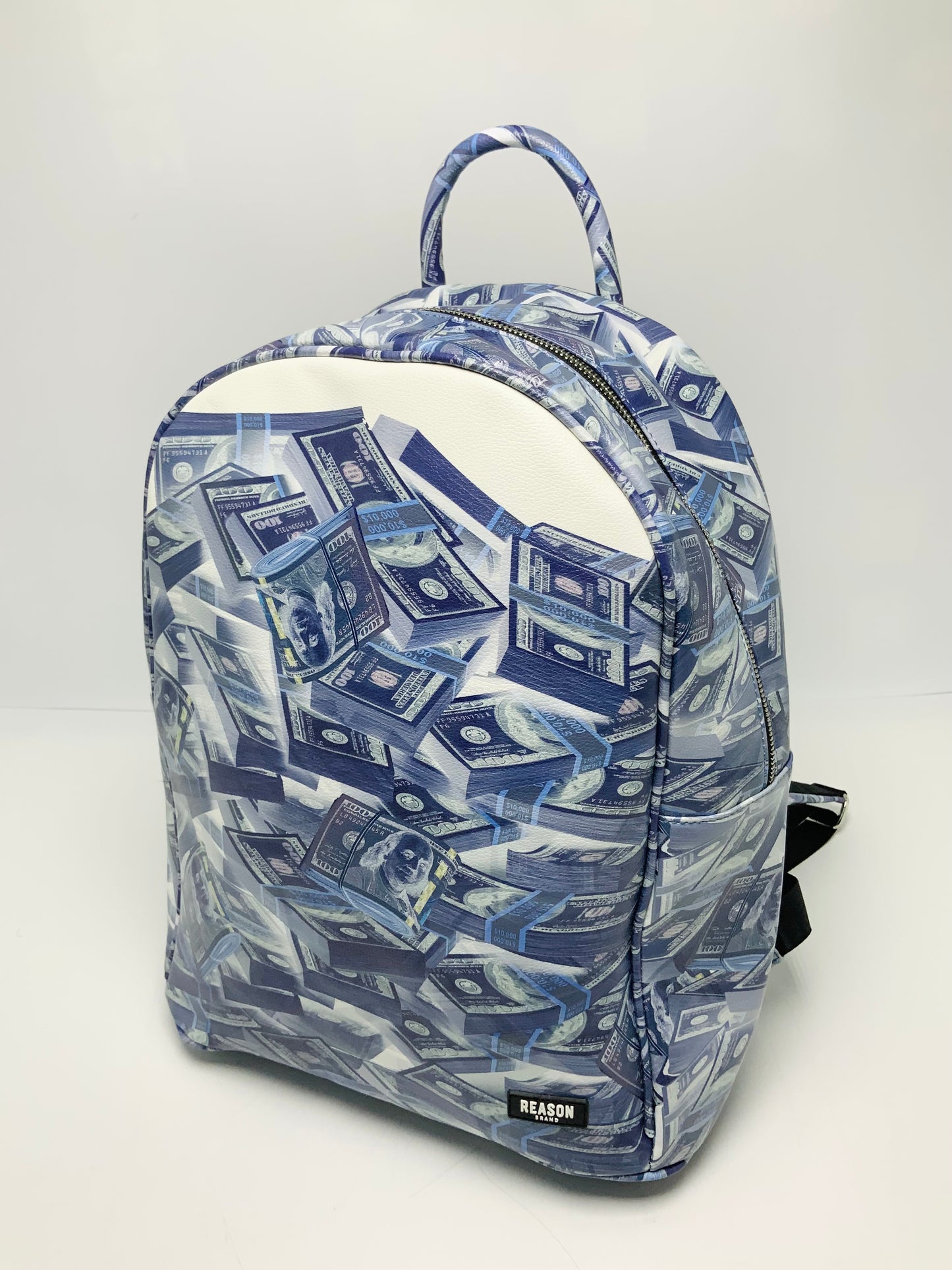 Men’s Reason Full Loaded White | Blue Backpacks MWT