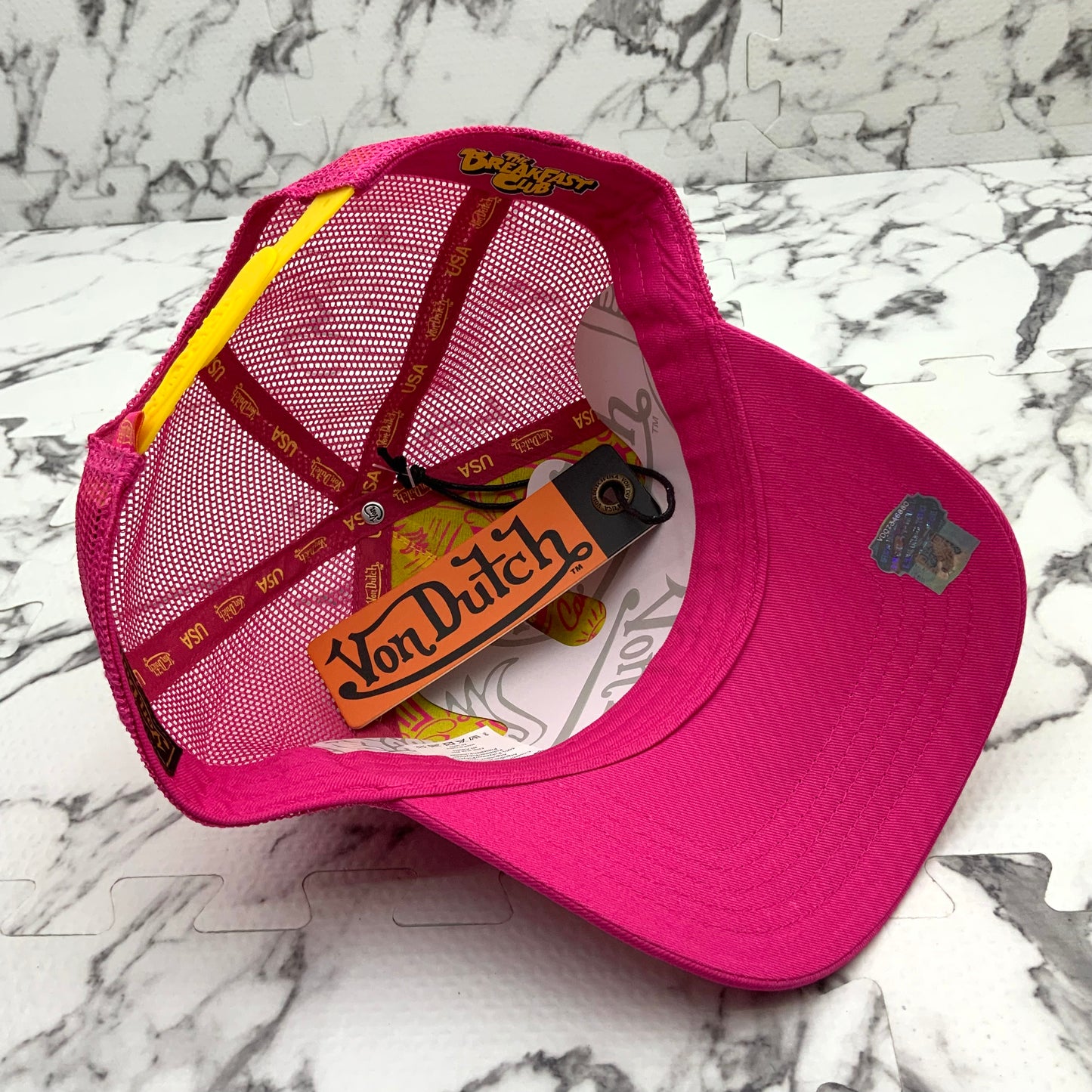 VonDutch Hot Pink | Black | Yellow Bestseller Trucker Hat NWT