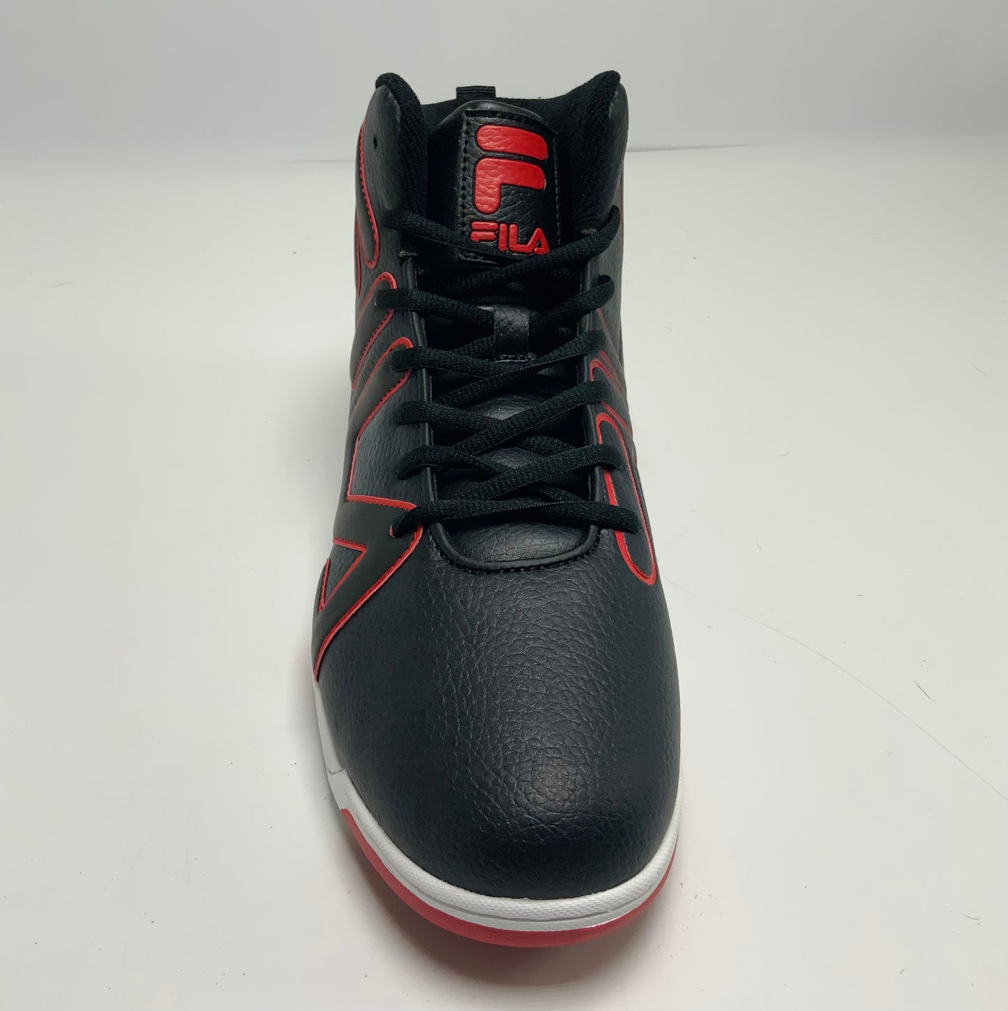 Men's Fila Khronos Black | Red | White Fashion Sneakers NWT