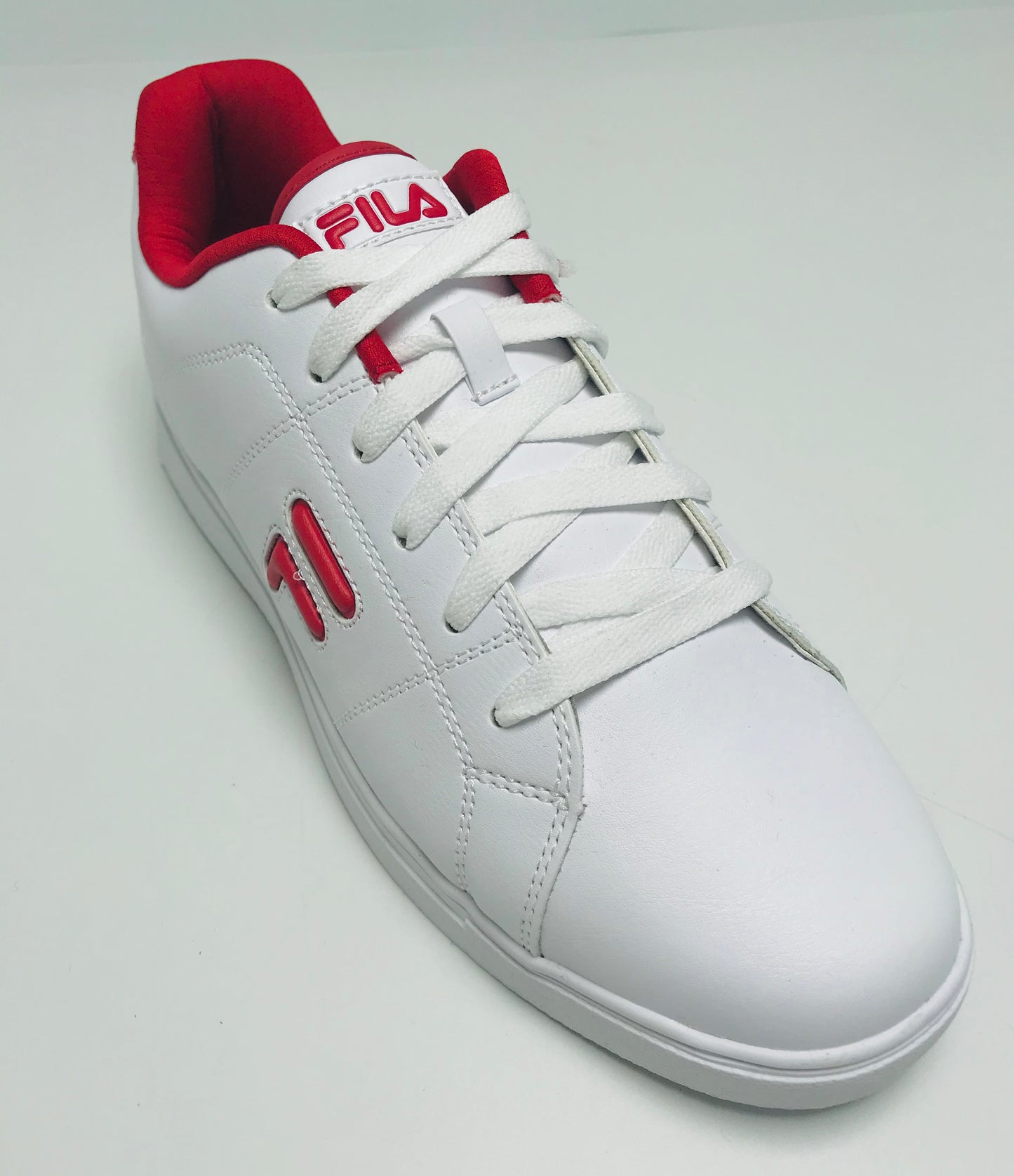 Men's Fila Charleston White | Red Fashion Sneakers NWT