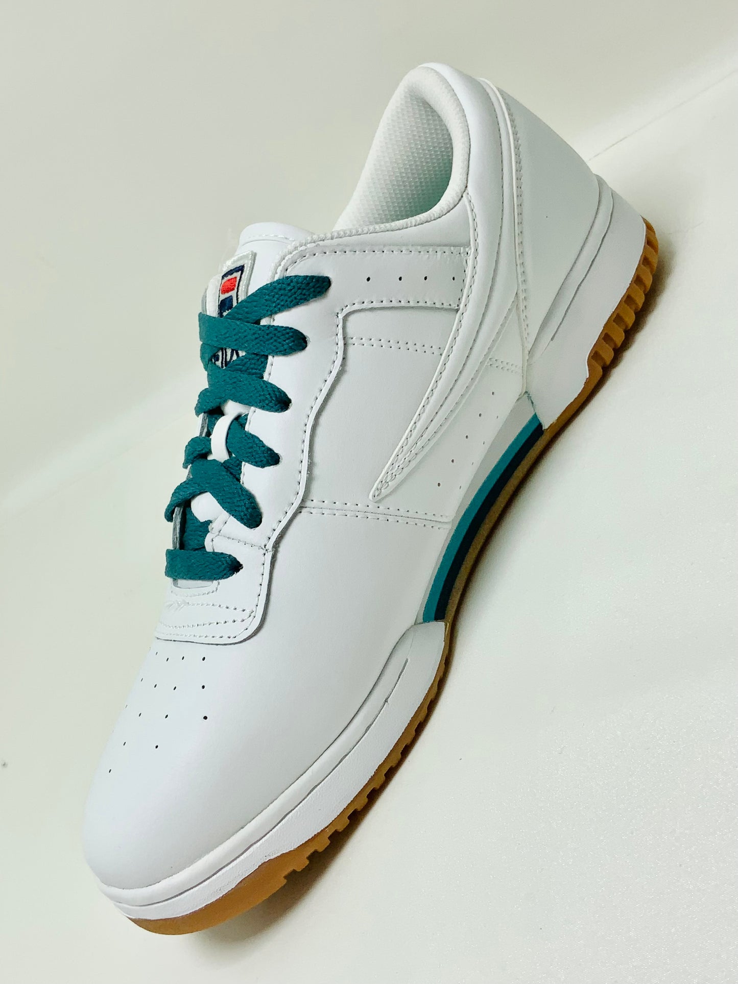 Men’s Fila Original Fitness Duo White | Turquoise Sneakers NWT