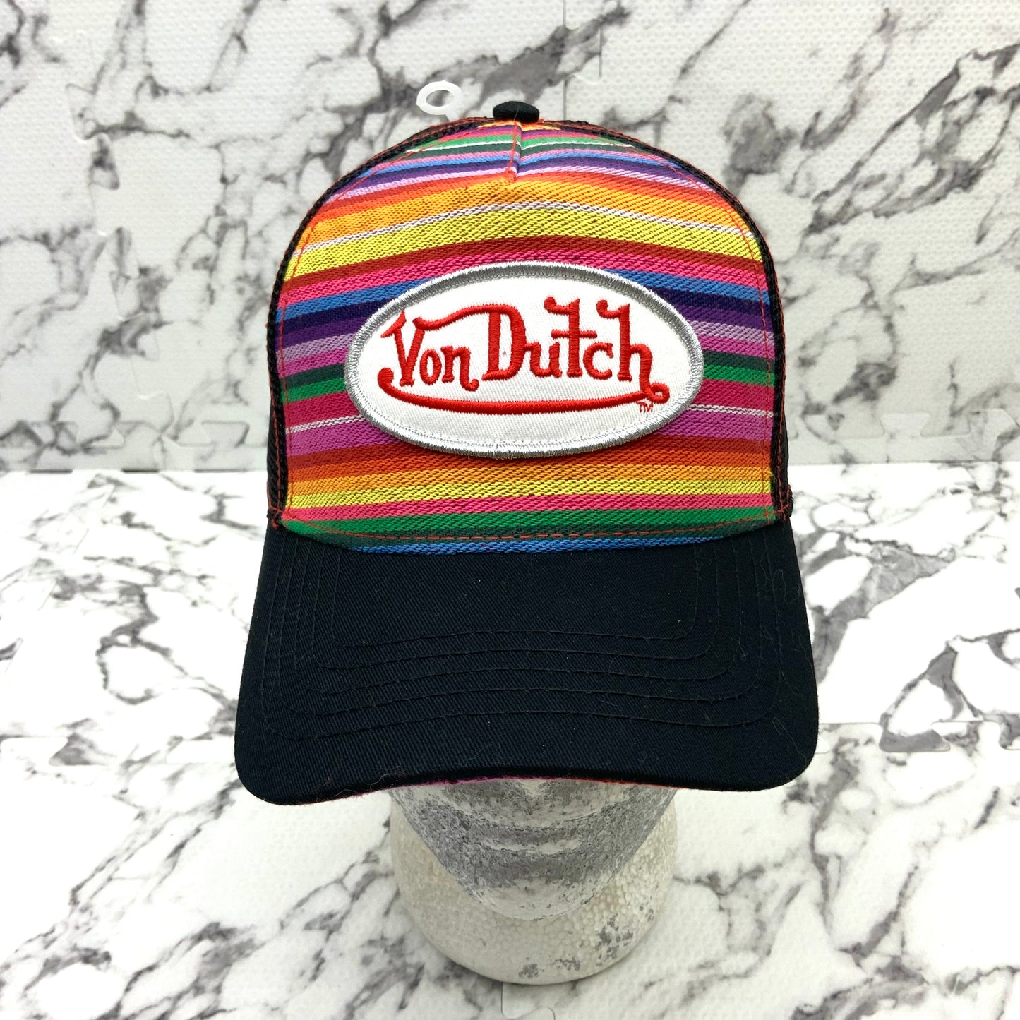 VonDutch Multicolor | Black Fashion Trucker Hat NWT