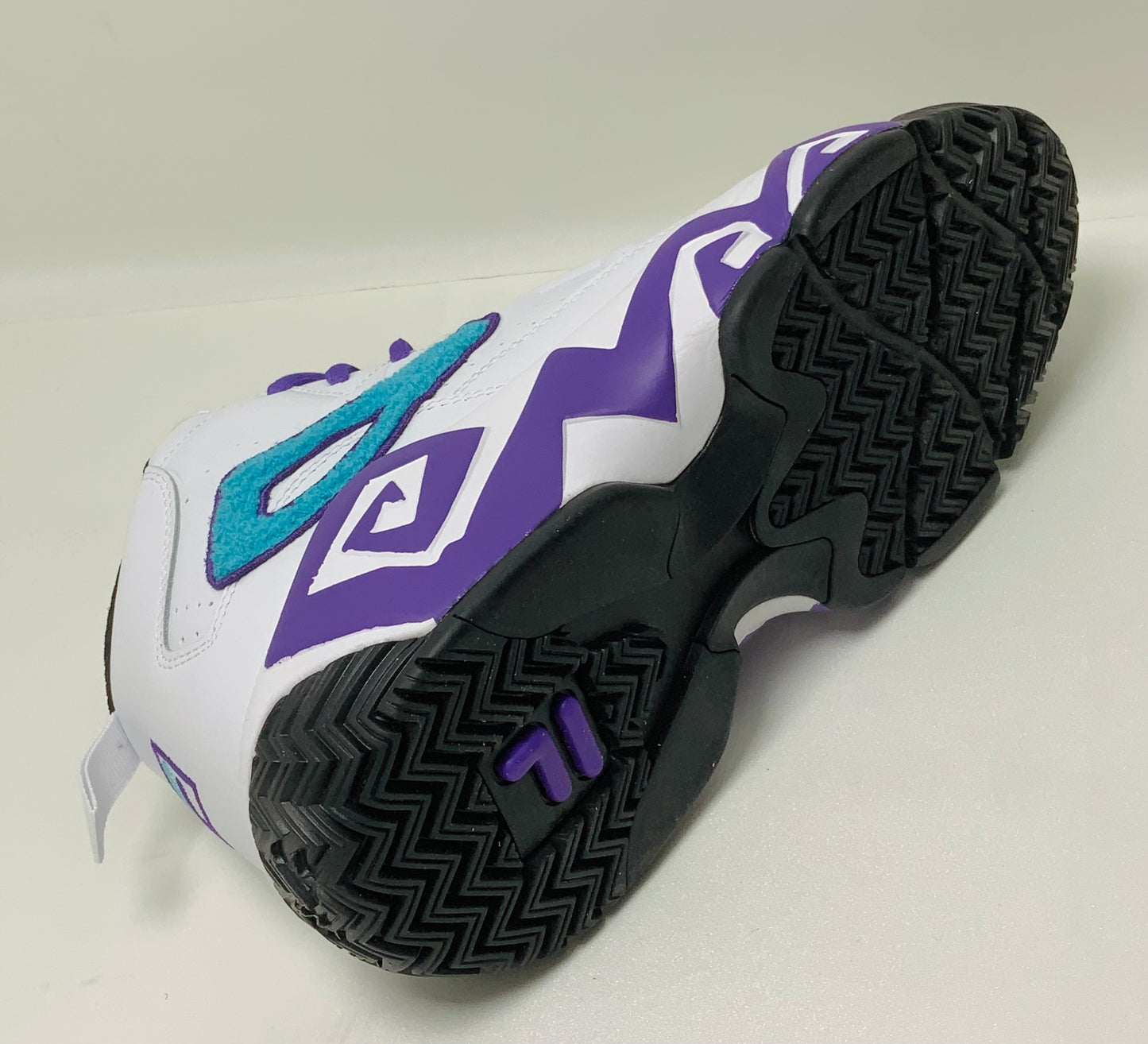 Men’s Fila MB Chenille White | Purple | Turquoise Sneakers NWT