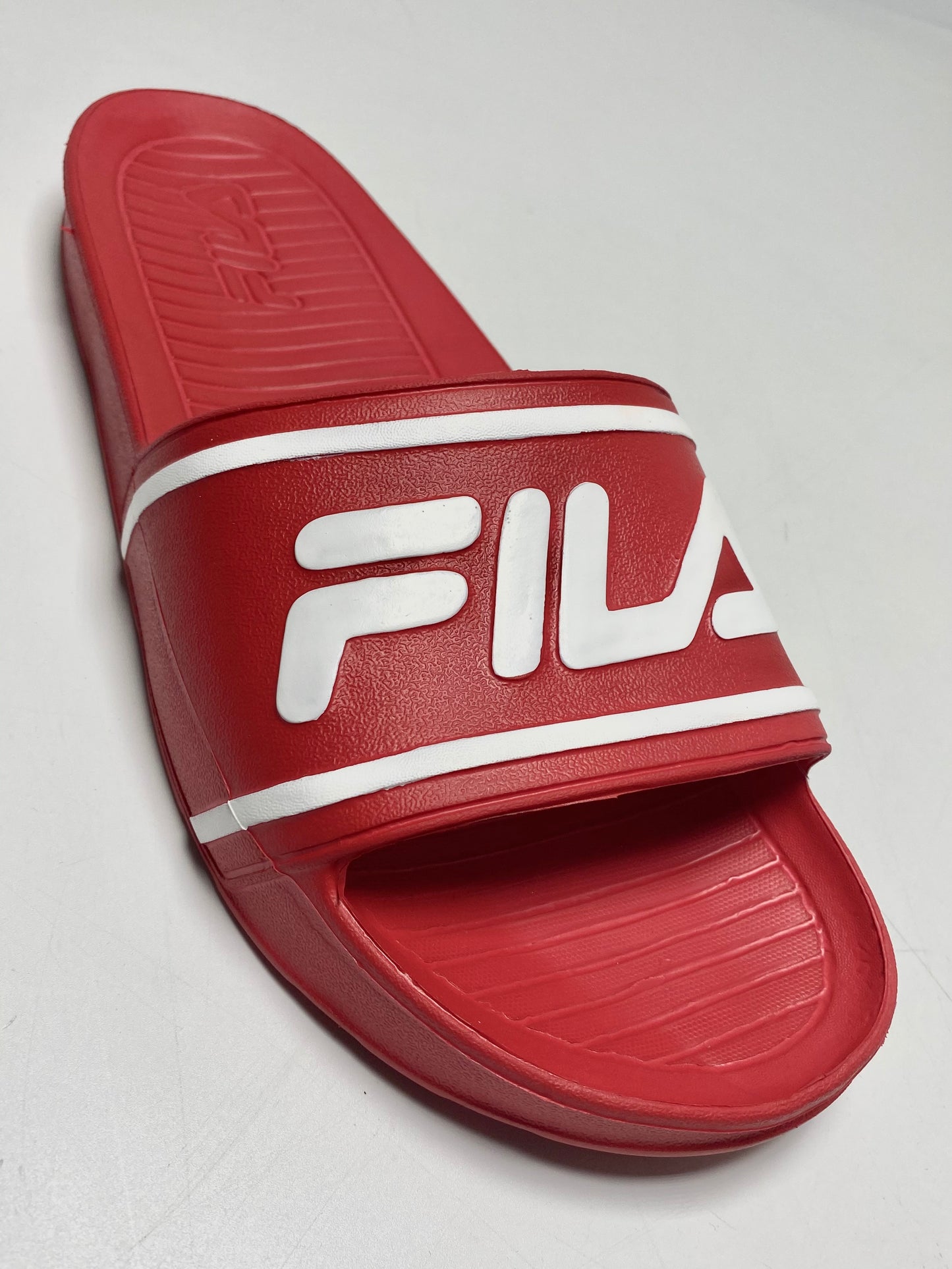 Men’s Fila Sleek Slide St Red Flip Flops NWT