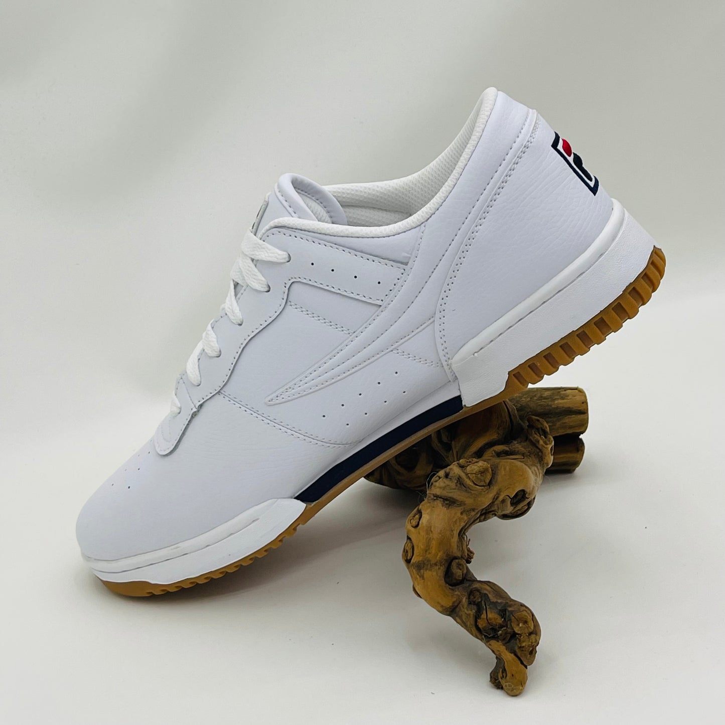 Men's Fila Original Fitness White | Navy Gum Sneakers NWT