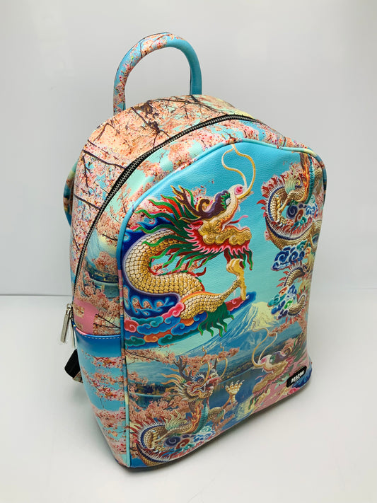 Men’s Reason Dragon Turquoise | Multicolor Backpacks NWT