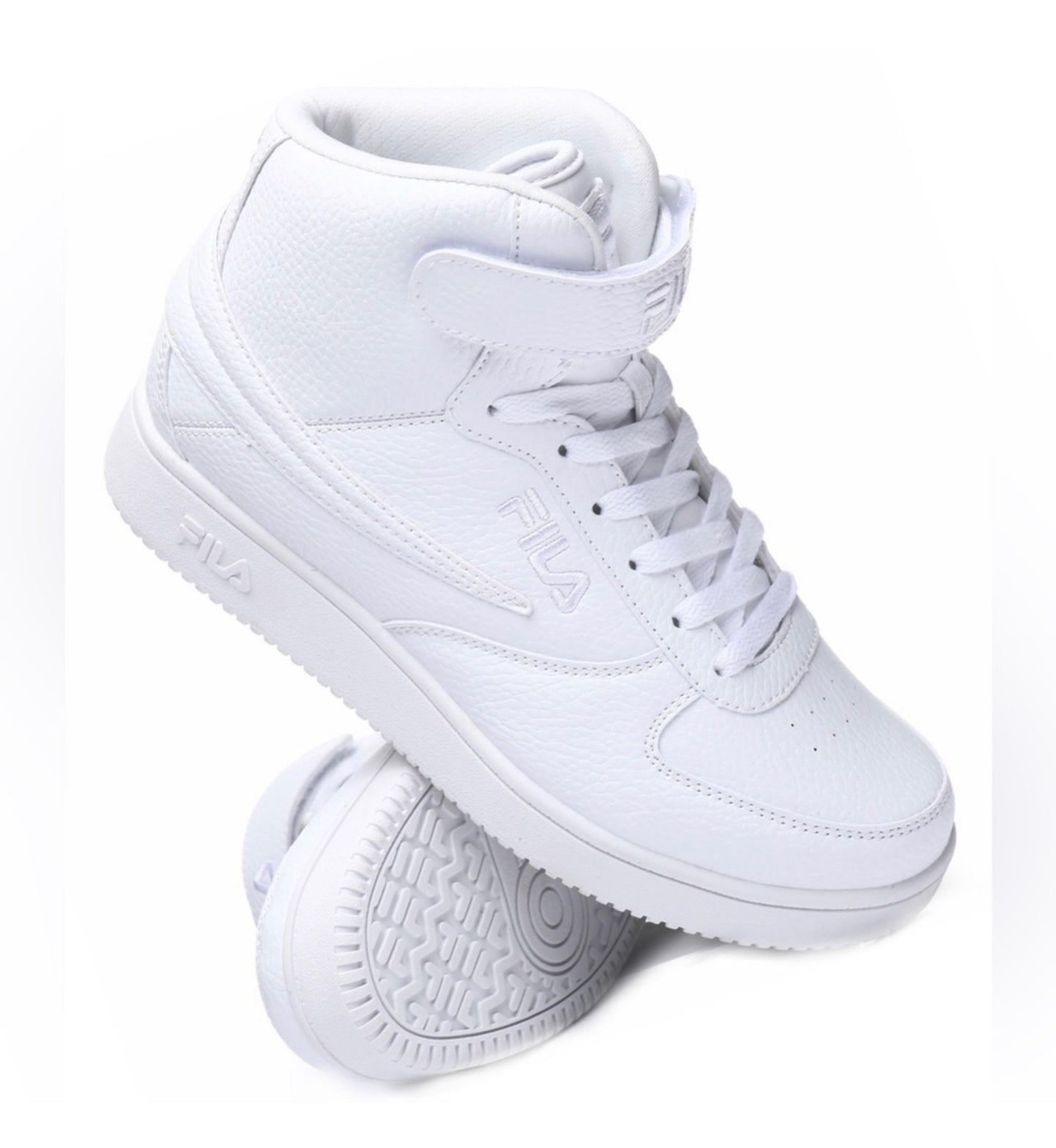 Fila A High White Casual Sneakers | Men's Shoes NWT