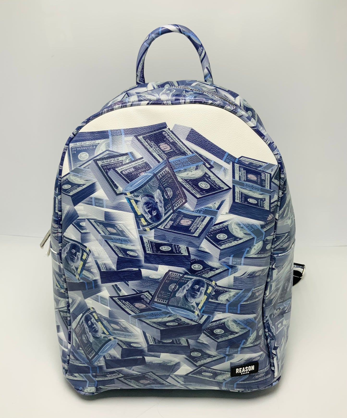 Men’s Reason Full Loaded White | Blue Backpacks MWT