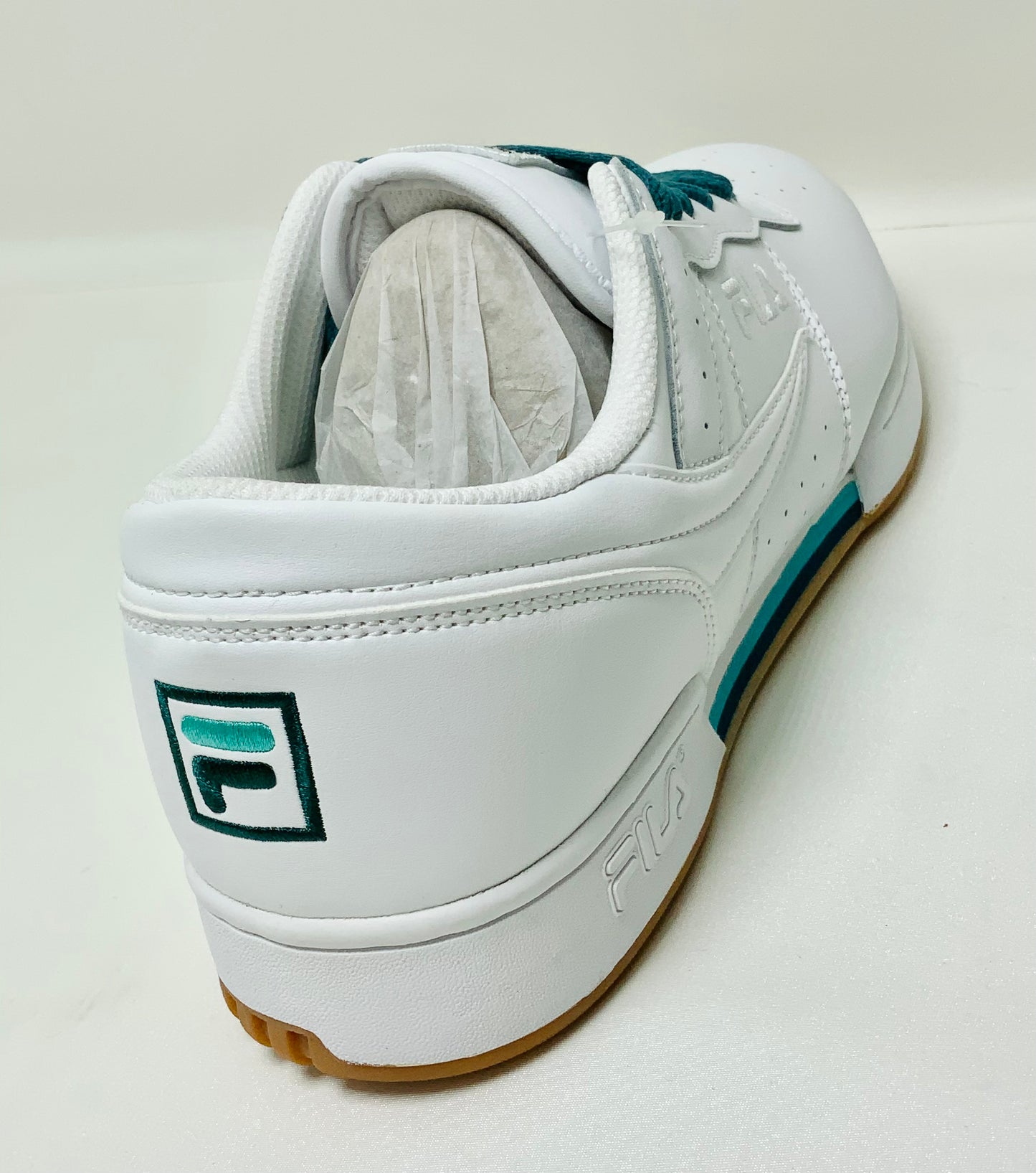 Men’s Fila Original Fitness Duo White | Turquoise Sneakers NWT