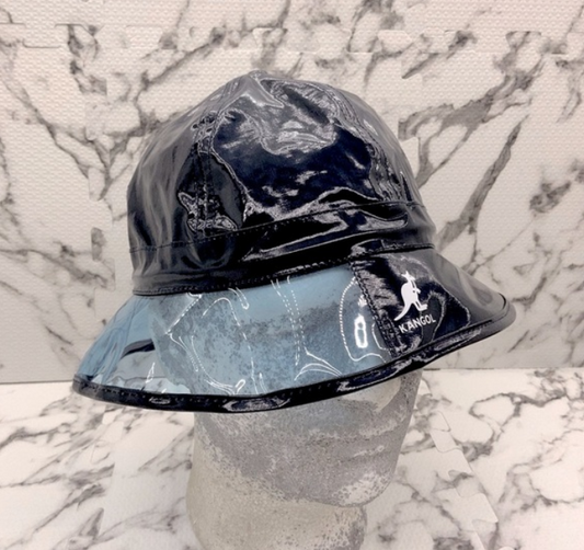 Men's Kangol Rain Navy | Sky Blue Casual Bucket Hat NWT