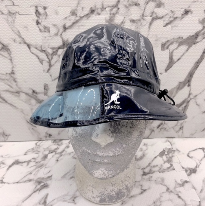 Men's Kangol Rain Navy | Sky Blue Casual Bucket Hat NWT