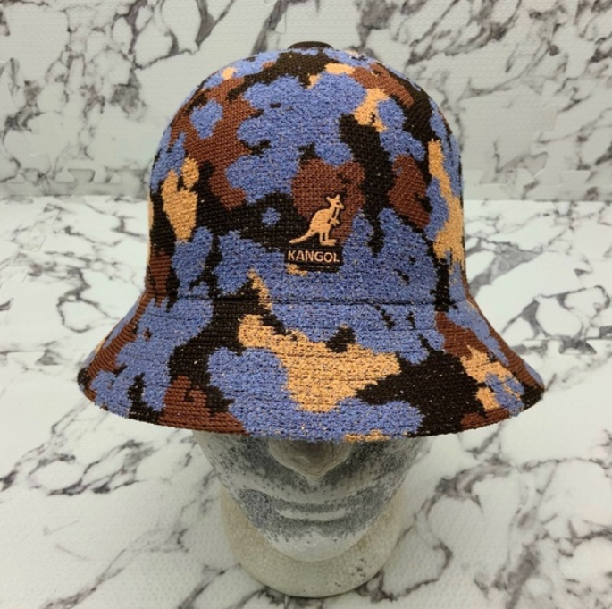 Men's Kangol Nature Camo Brown | Lavender | Peach | Coffee Casual Bucket Hat NWT