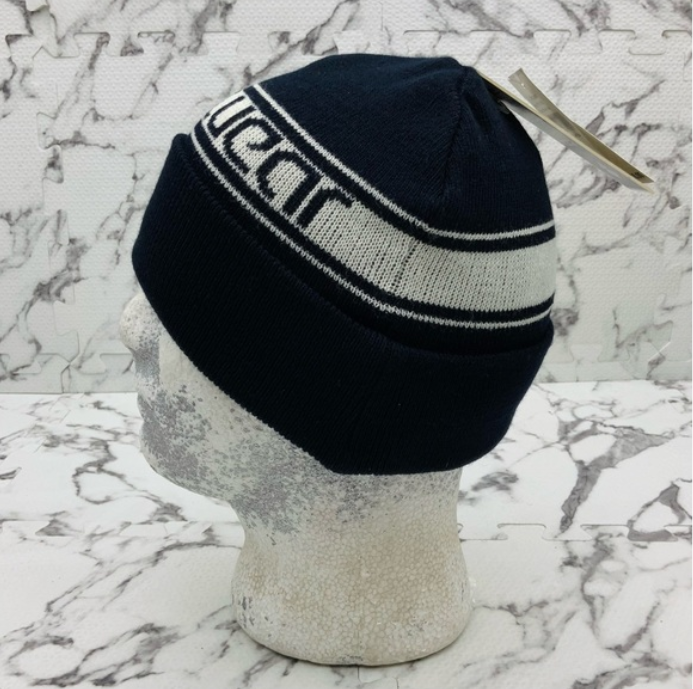 Men's Rocawear Black | White Pull On Cuff Beanies NWT