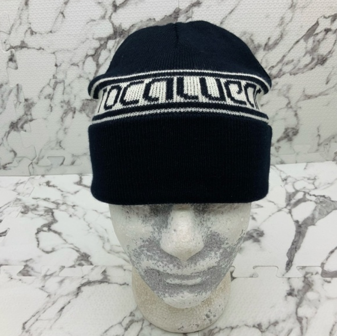 Men's Rocawear Black | White Pull On Cuff Beanies NWT