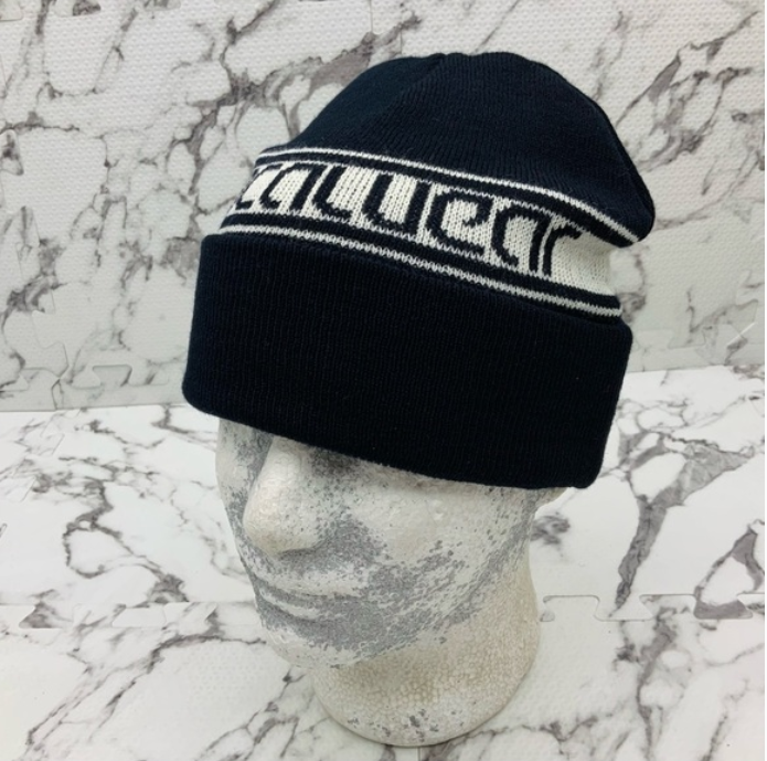 Men's Rocawear Black | White Pull On Cuff Beanies NWT