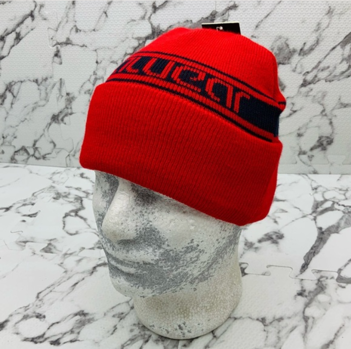 Men's Rocawear Red | Navy Casual Pull On Casual Beanies NWT