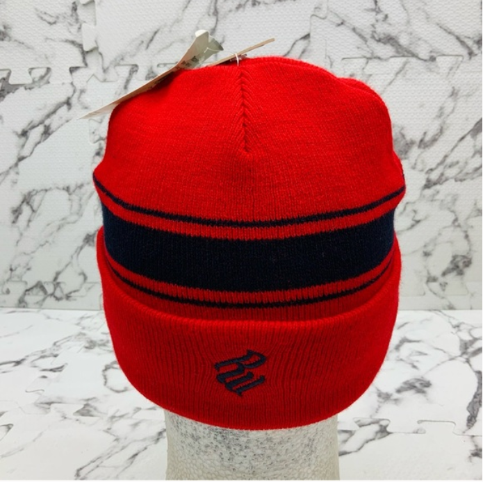 Men's Rocawear Red | Navy Casual Pull On Casual Beanies NWT