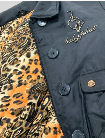 Women's Baby Phat Black | Gold Jacket NWT