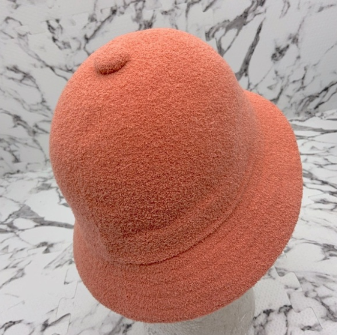 Men's Kangol Bermuda Salmon | White Casual Bucket Hat NWT