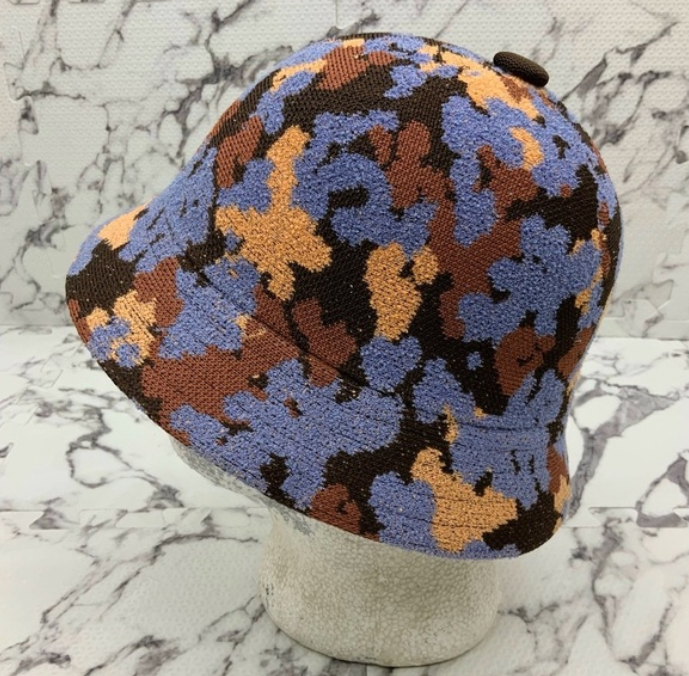 Men's Kangol Nature Camo Brown | Lavender | Peach | Coffee Casual Bucket Hat NWT