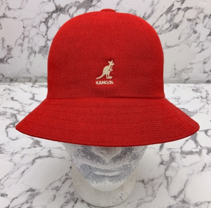 SOLD OUT Men’s Kangol Red | Khaki Tropic Casual Bucket Hat NWT