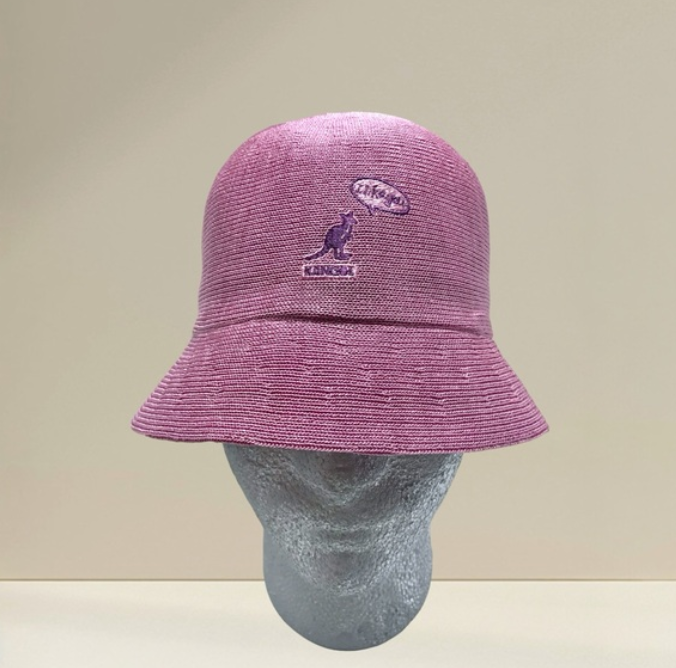 Men's Kangol Pink Flirt Bell “I like you.. Play with me” Bucket Hat NWT