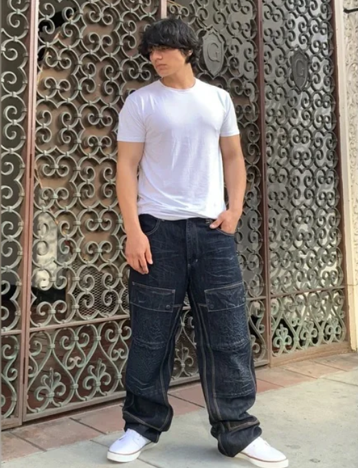 Men's Sean John Dark Blue Denim Pants NWT