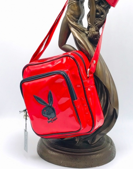 Women’s Playboy Red | Black Patent Fashion NWT