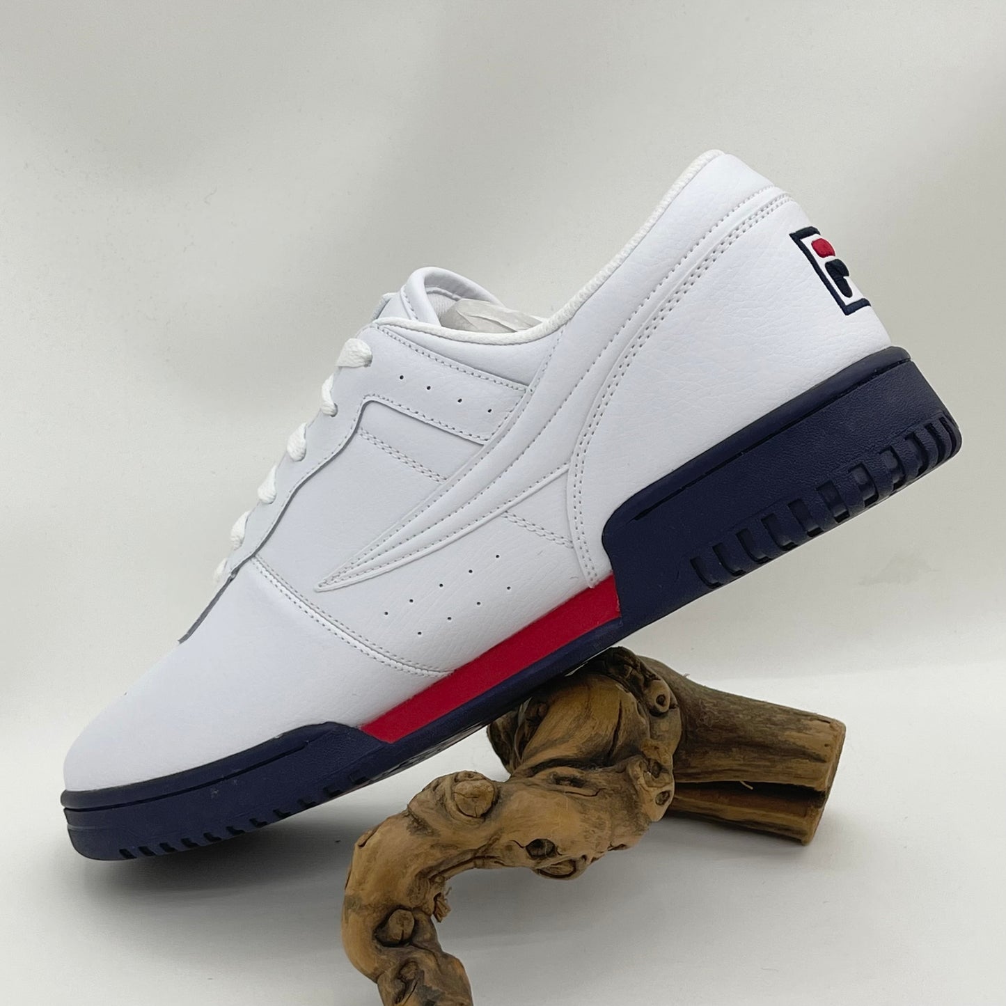 Men's Fila Original Fitness OP White | Navy Sneakers NWT