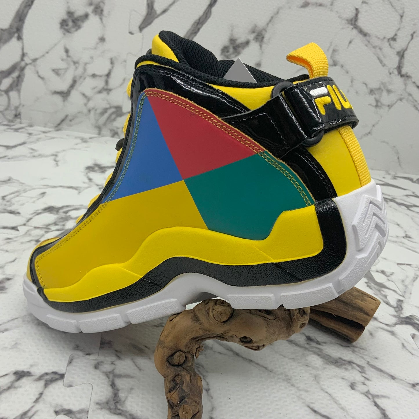 Men’s Fila Grant Hill 2 Festival Yellow | Black | Multicolor Sneakers NWT