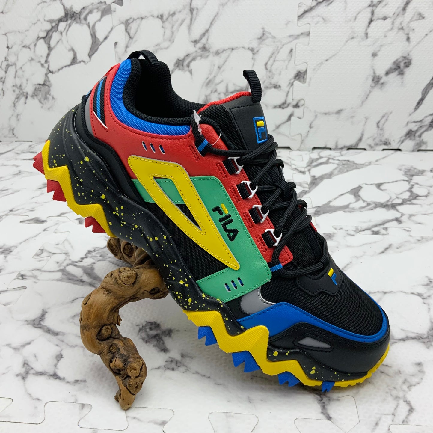 Mens Fila Oakmont TR Black | Yellow | Green | Red | Blue Sneakers NWT