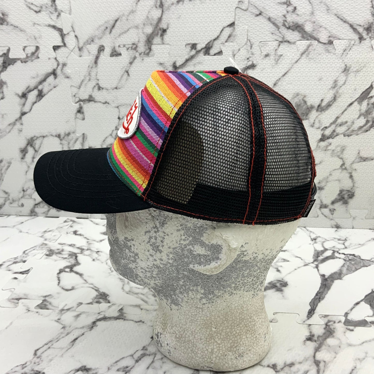 VonDutch Multicolor | Black Fashion Trucker Hat NWT